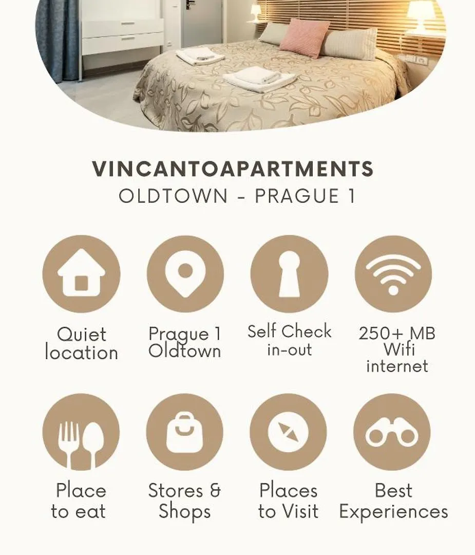 Vincanto Apartments Oldtown براغ